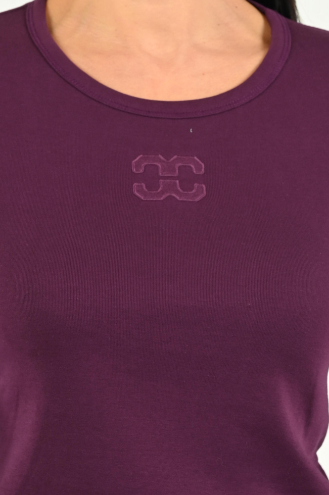 Co'couture Granny cc tee T-shirt lange mouw Rood