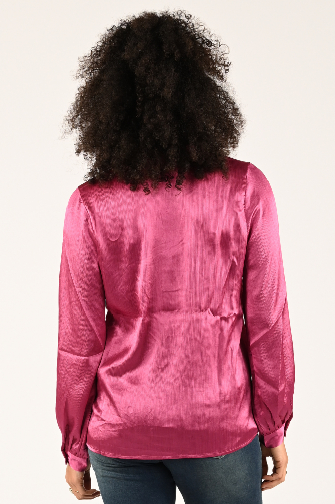 Geisha 33855-14 T-shirt lange mouw Roze