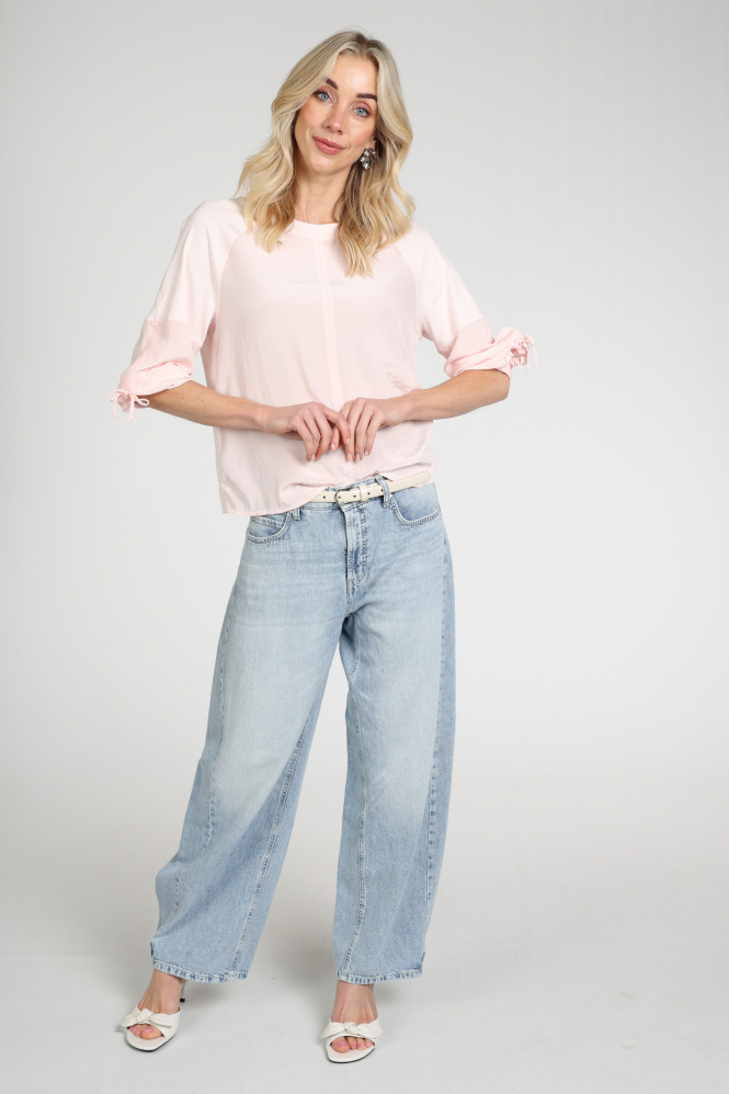 Marc Cain AS 55.08 J67 T-shirt lange mouw Roze