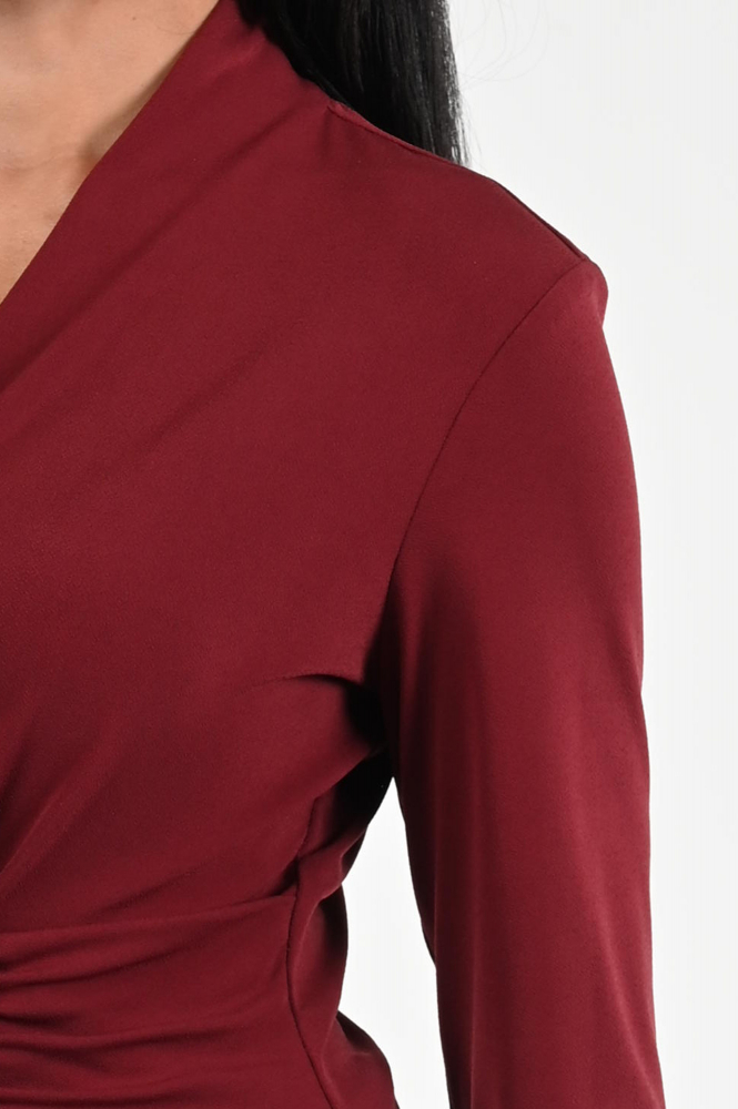 Joseph Ribkoff 253020 T-shirt lange mouw Rood