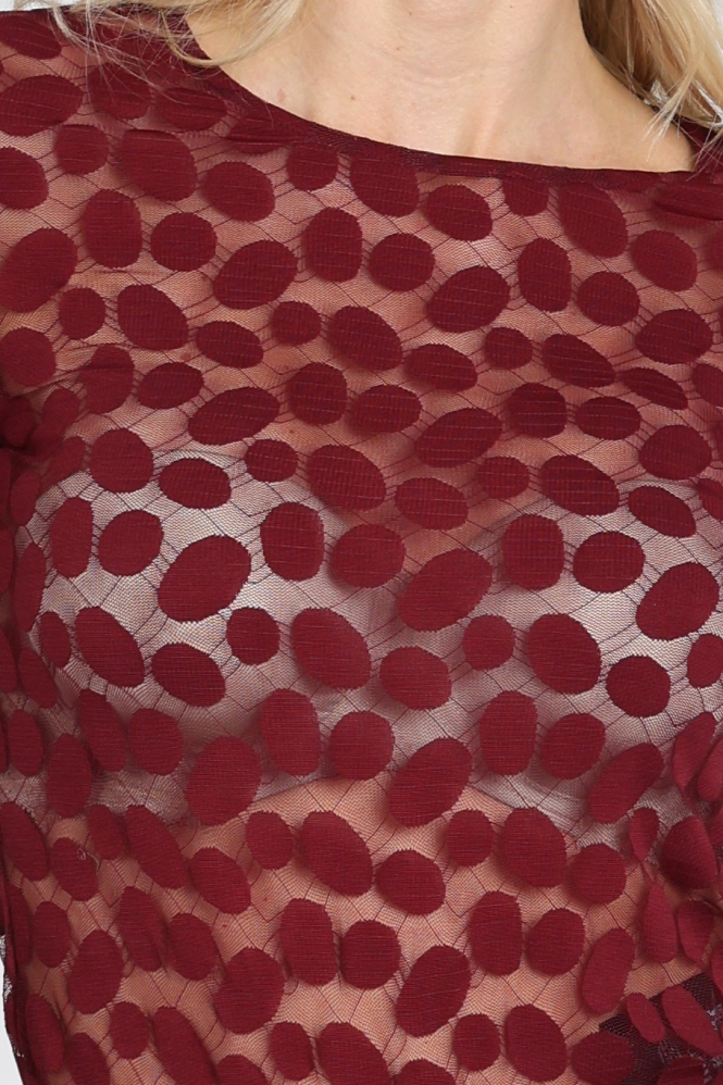 Co'couture 500266 T-shirt lange mouw Rood