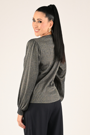 By-Bar made sparkle top Geel