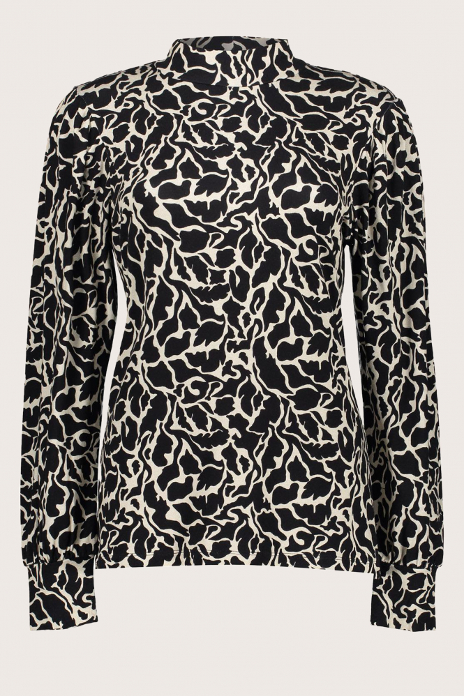Geisha 32890-60 T-shirt lange mouw Zwart