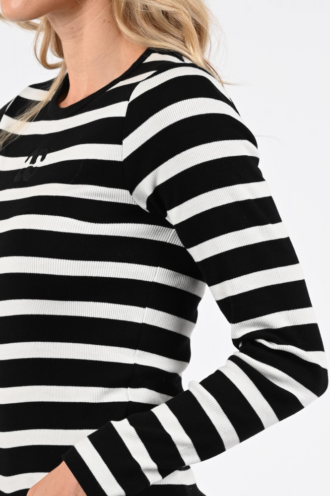 Co'couture 43007 granny T-shirt lange mouw Zwart