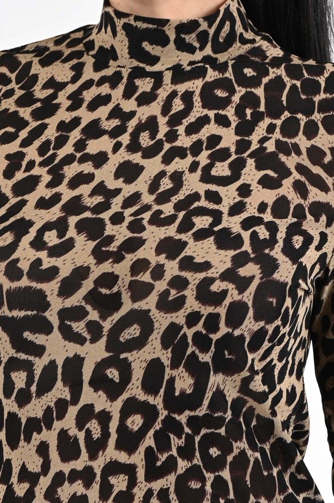 Geisha 52524-14 T-shirt lange mouw Zwart