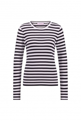 Studio Anneloes Luna stripe pullover Wit