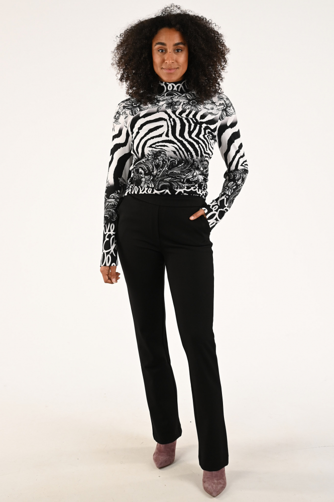 Efixelle 293603 T-shirt lange mouw Wit