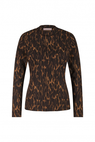 Studio Anneloes Faith animal top Bruin
