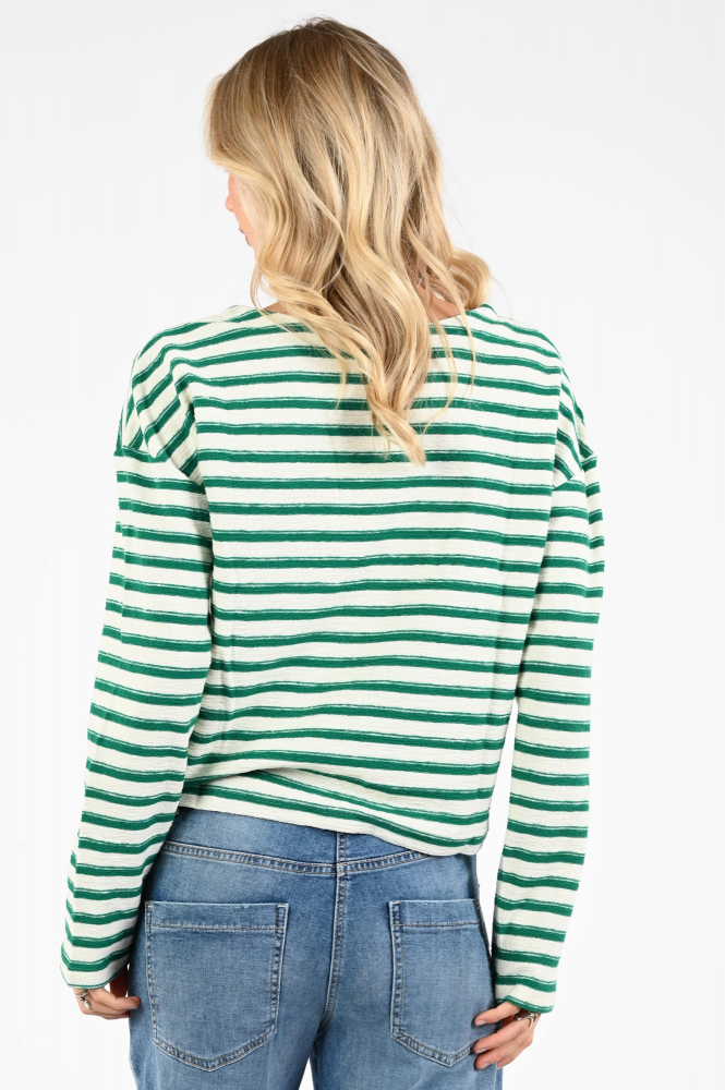 Fabienne Chapot CLTTOP02SS260218 T-shirt lange mouw Groen