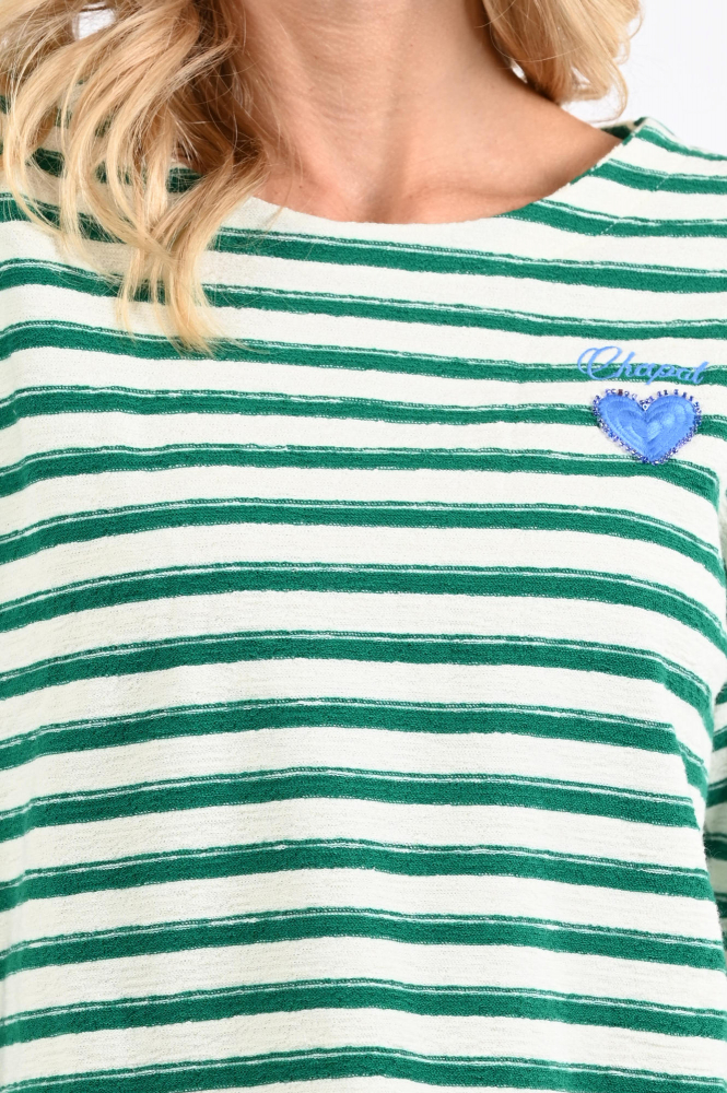 Fabienne Chapot CLTTOP02SS260218 T-shirt lange mouw Groen