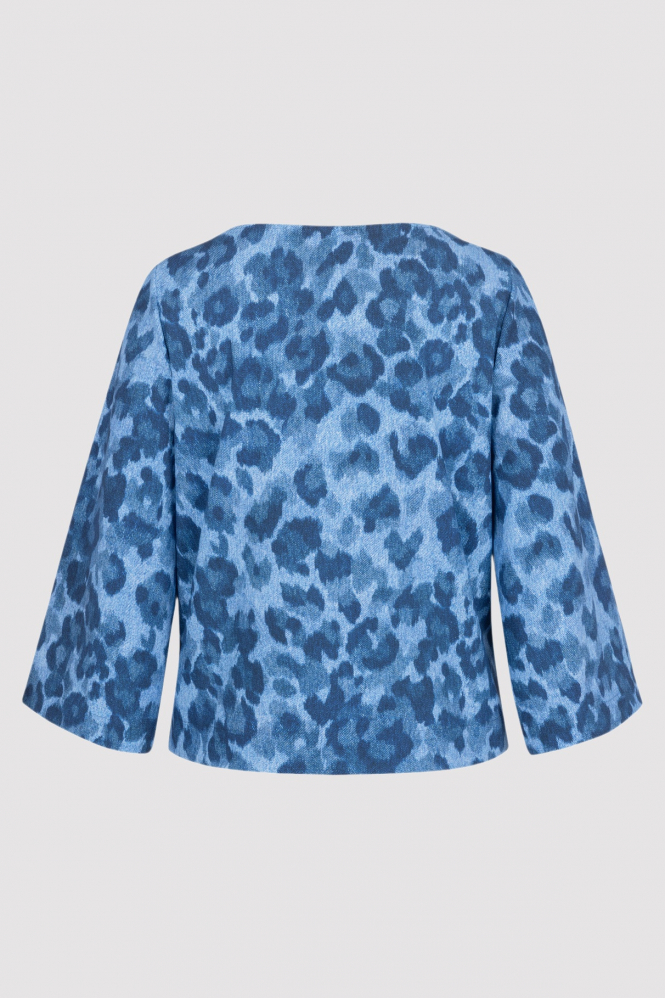 Studio Anneloes 13577 Ilja T-shirt lange mouw Blauw