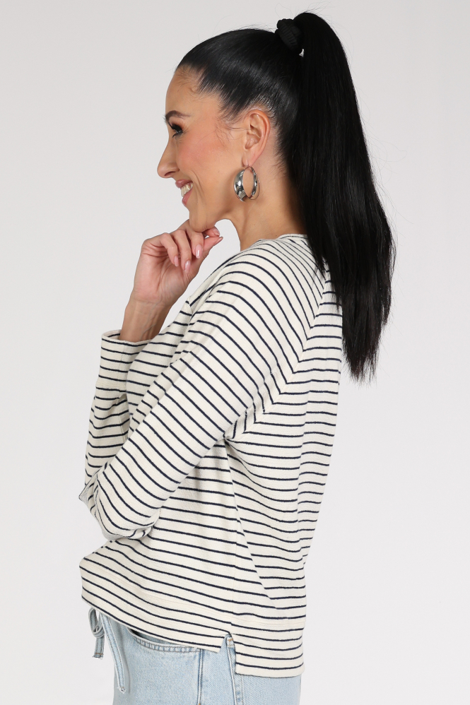 Moscow Merlina 62-04 T-shirt lange mouw Blauw