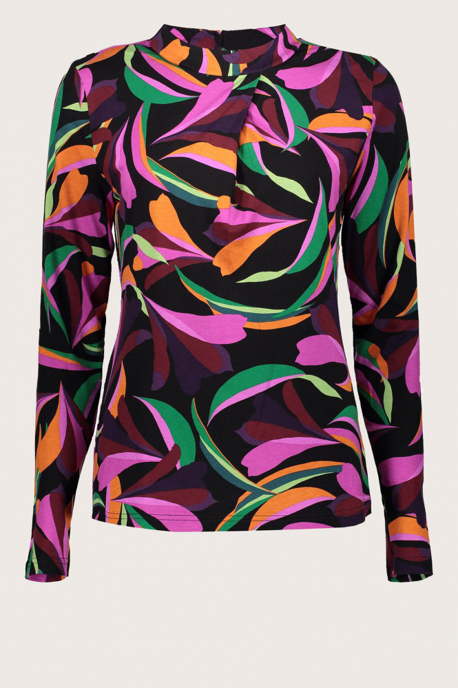 Geisha 32913-20 T-shirt lange mouw Paars