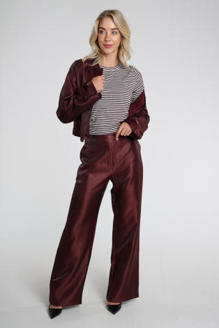 Aimée the label ZenoLuca STRIPED Rood