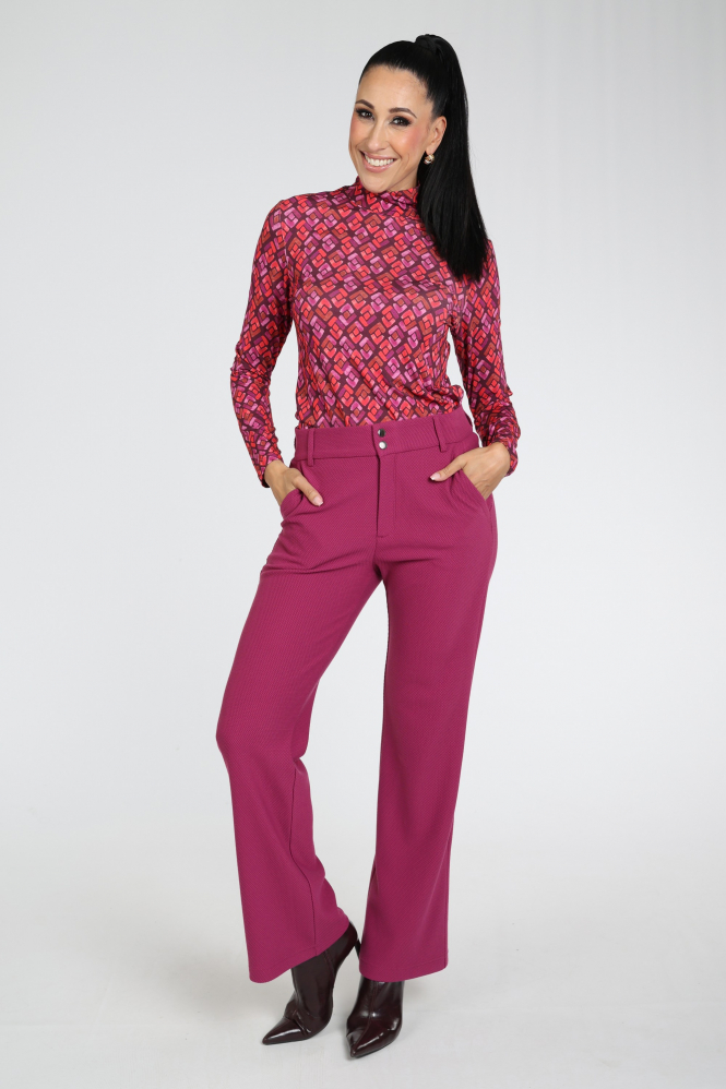 Geisha 62534-60 T-shirt lange mouw Oranje
