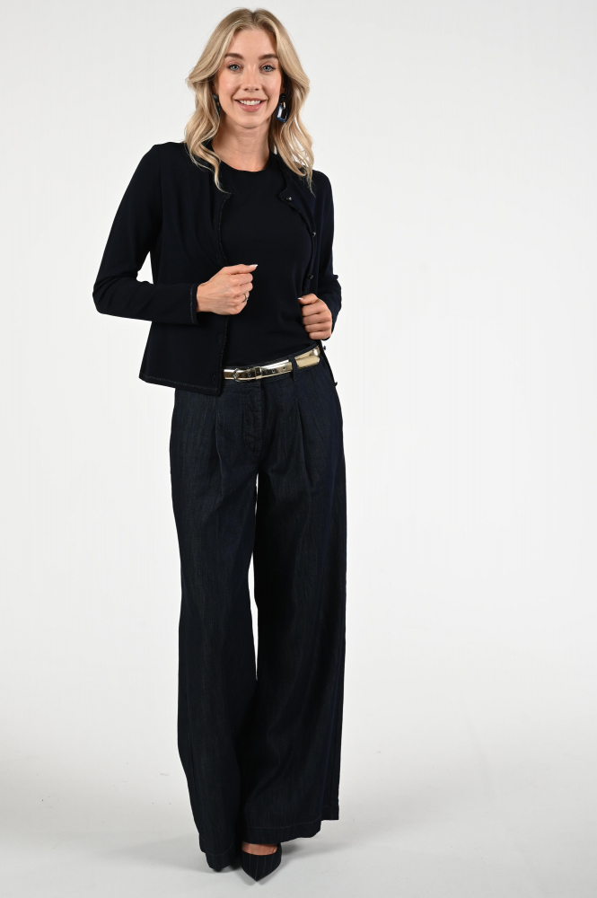 Marc Cain ZA 61.01 M11 Luxe top Blauw