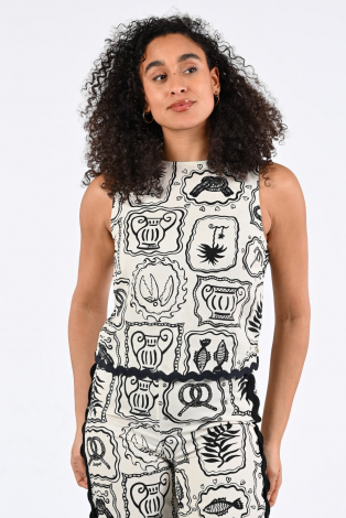 Fabienne Chapot CLTTOP41SS260234 Zwart