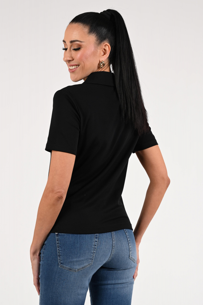 Marccain additions AA 53.02 J14 Polo Zwart