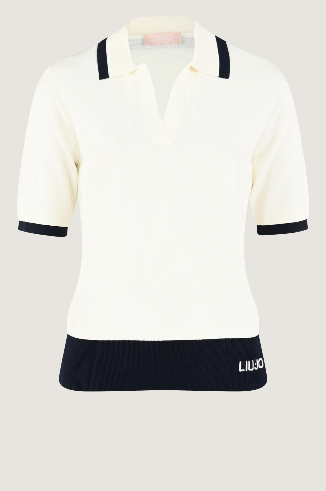 Liu Jo ta5093 Polo Wit