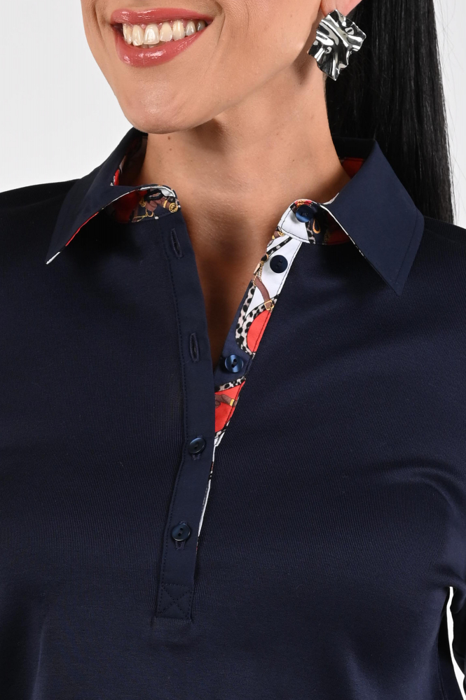 Efixelle 330045 Polo Blauw
