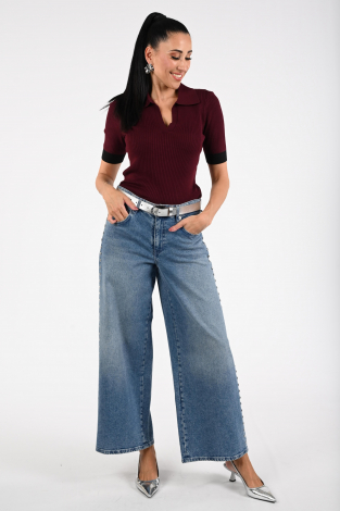 Co'couture Bonny polo Rood