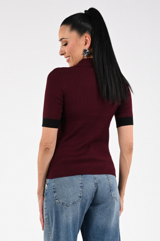 Co'couture Bonny polo Rood
