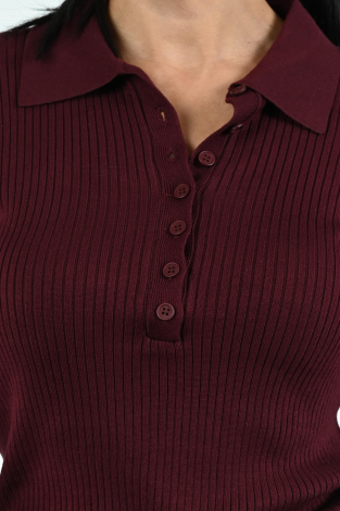 Co'couture Bonny CC polo Rood