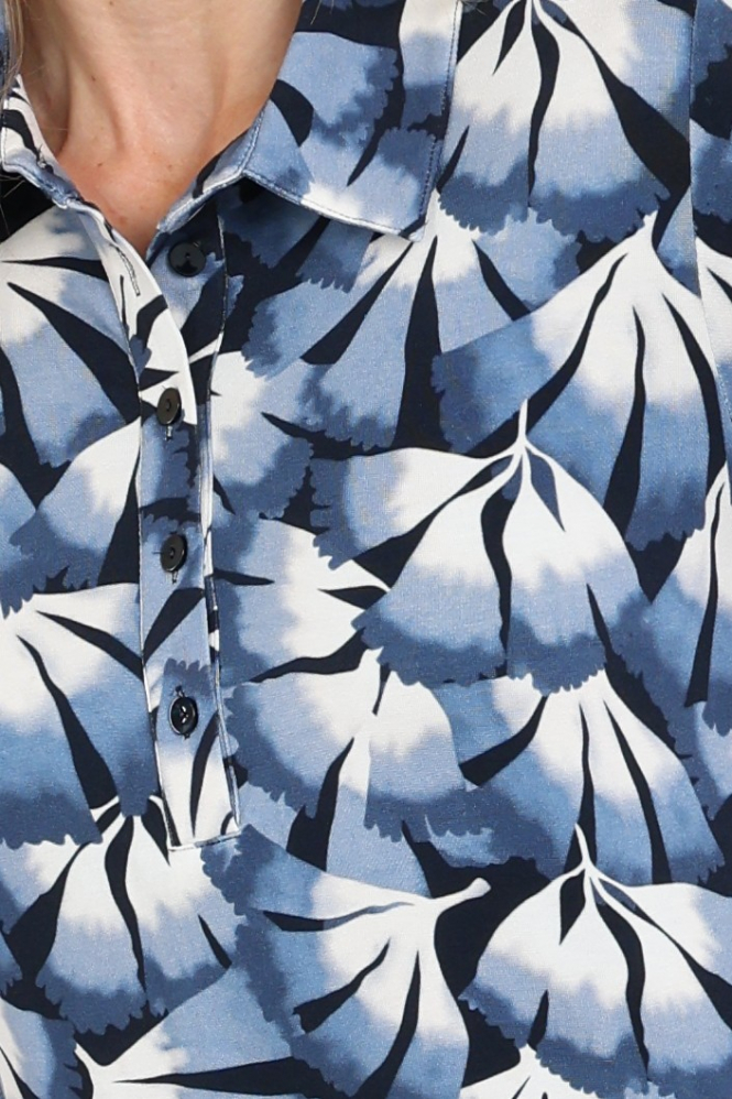 Frank walder 726407-2 Polo Blauw