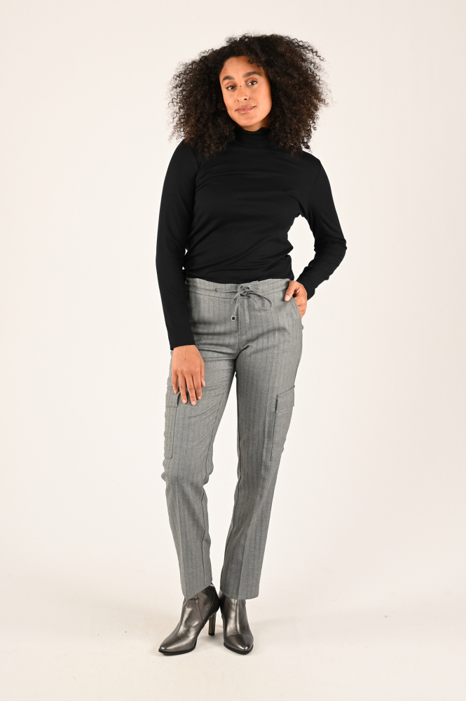 Zaida 316302 Shirt turtle neck Zwart