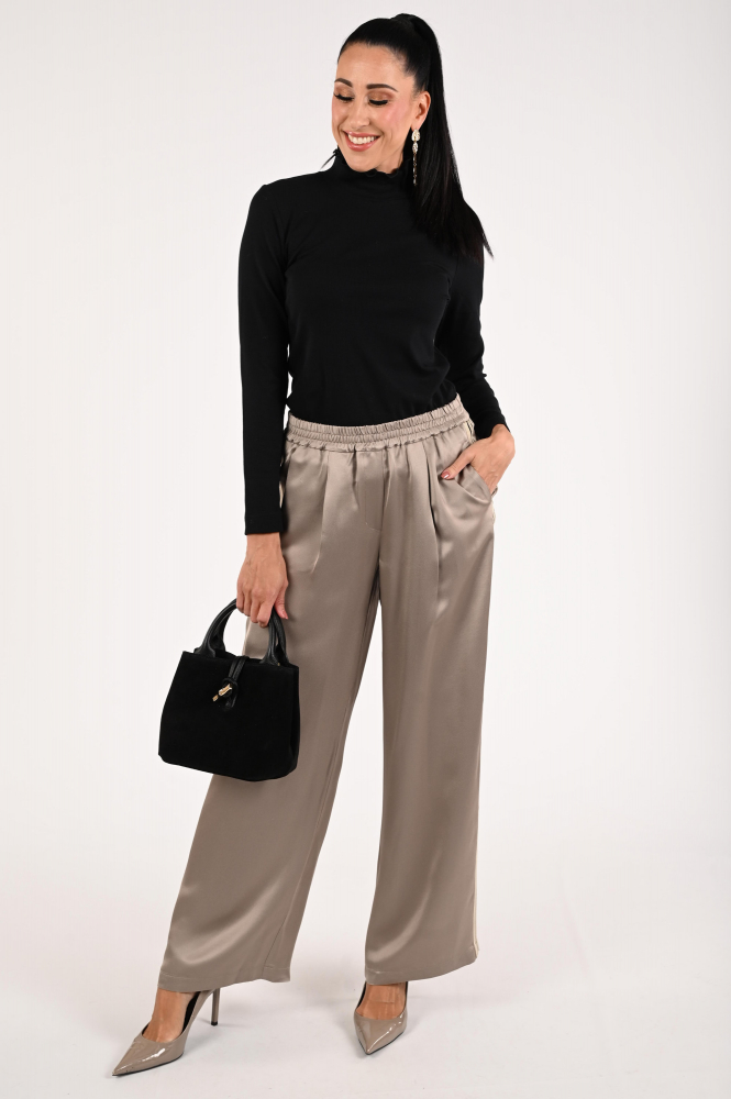 Zaida 336302 Shirt turtle neck Zwart