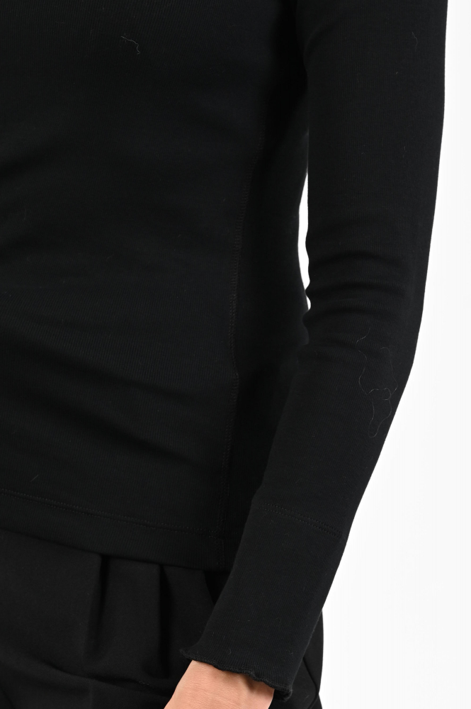 Marc Cain ZS 48.43 J50 Shirt turtle neck Zwart