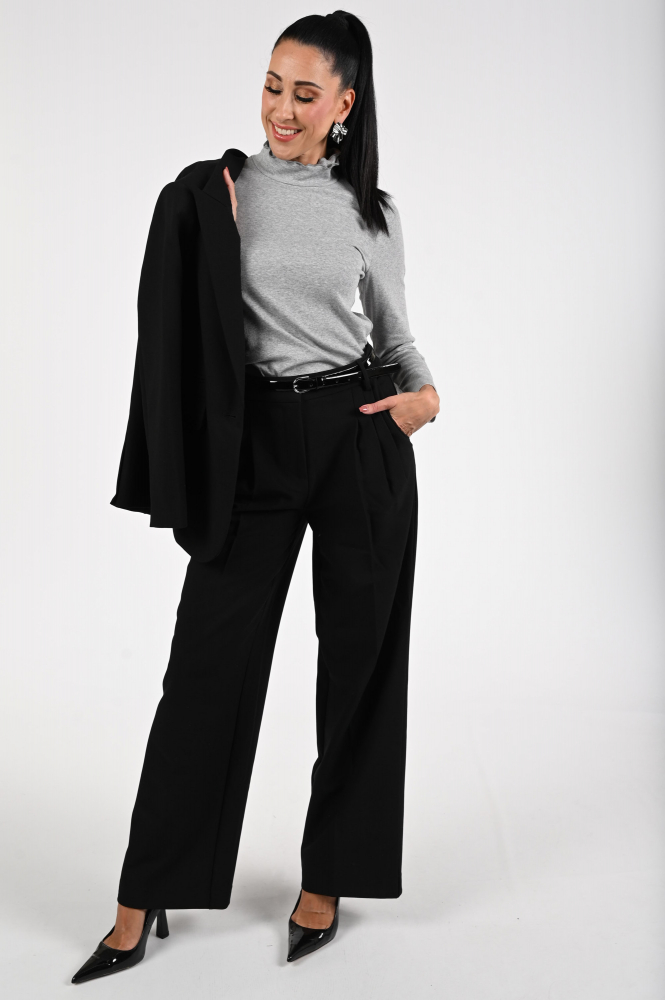 Zaida 336302 Shirt turtle neck Grijs