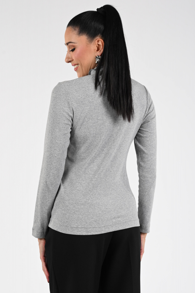 Zaida 336302 Shirt turtle neck Grijs