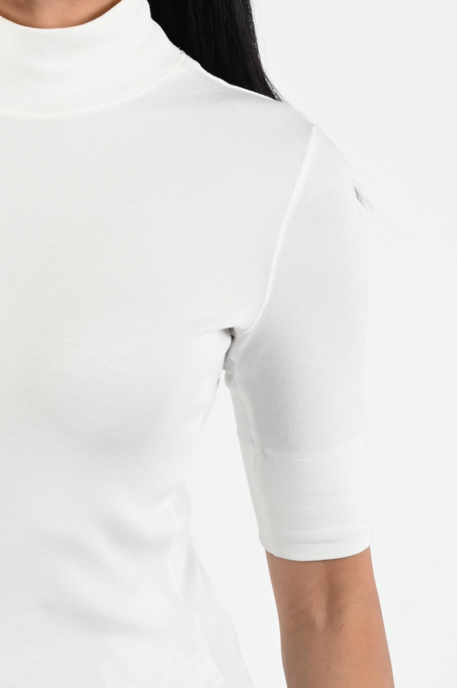 Marc Cain ZS 48.04 J50 Shirt turtle neck Wit