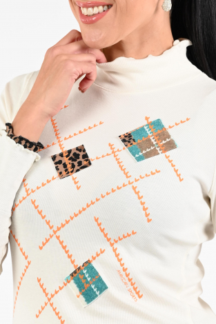 Marc Cain ZS 48.43 J85 Wit