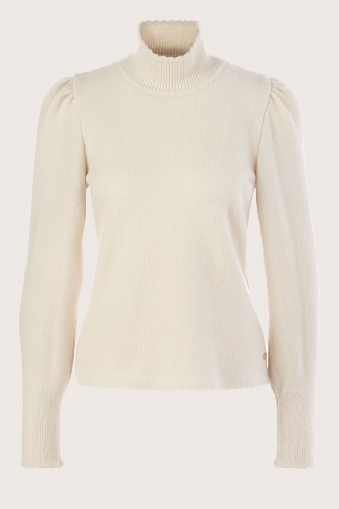 Marc Cain XC 41.42 M30 Shirt turtle neck Beige