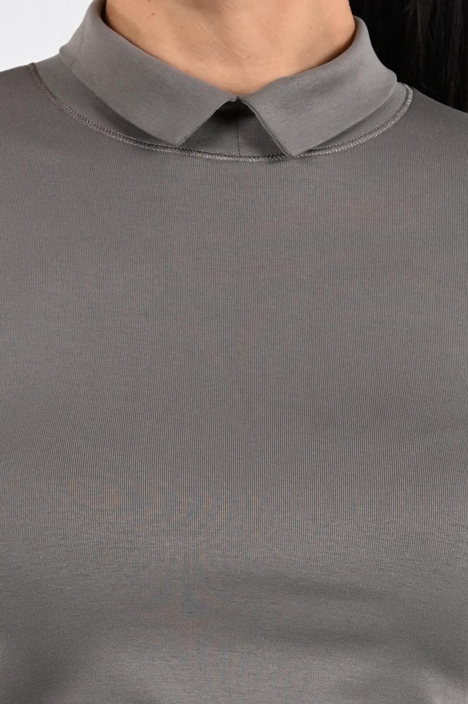 Marc Cain ZC 48.05 J14 Shirt turtle neck Bruin