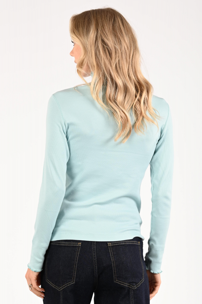 Marc Cain ZS 48.43 J50 Shirt turtle neck Groen