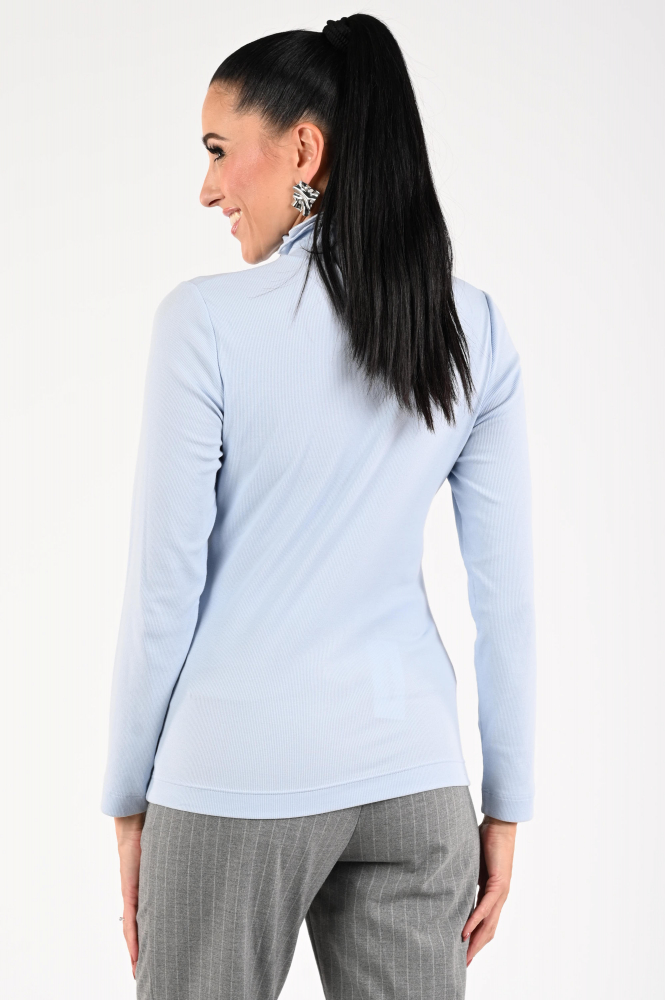 Zaida 336302 Shirt turtle neck Blauw