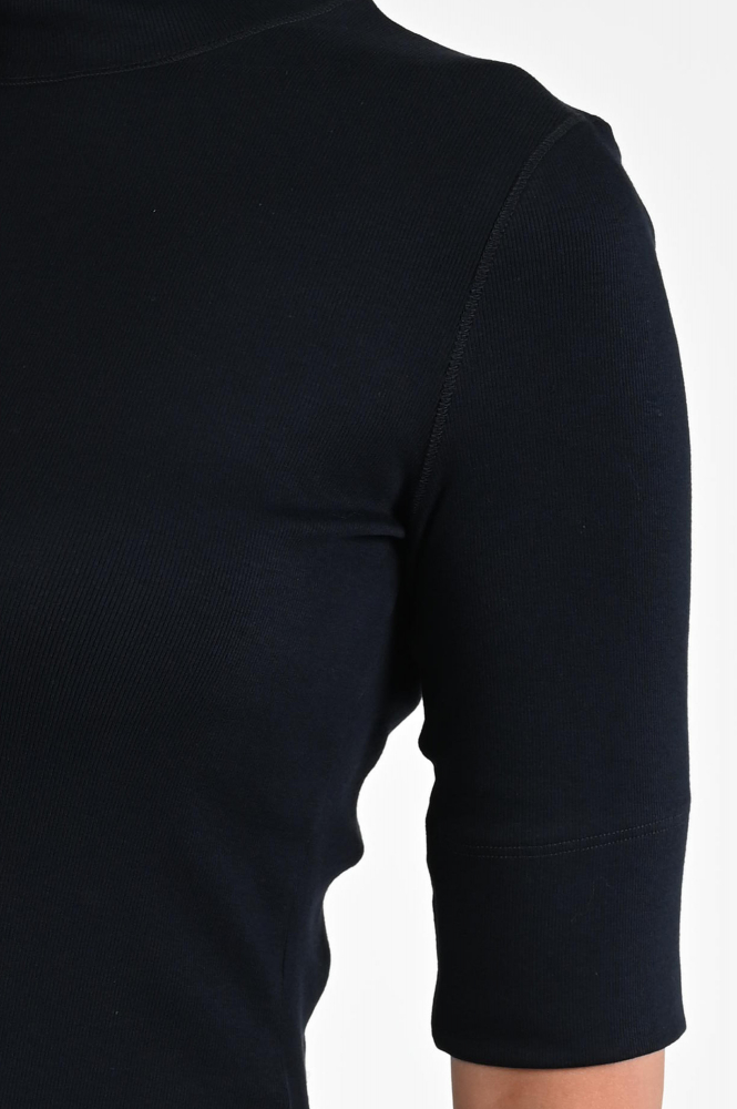 Marc Cain ZS 48.04 J50 Shirt turtle neck Blauw