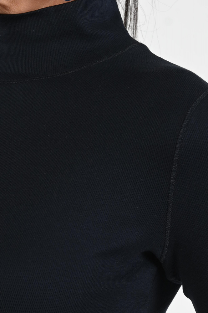 Marc Cain ZS 48.04 J50 Shirt turtle neck Blauw