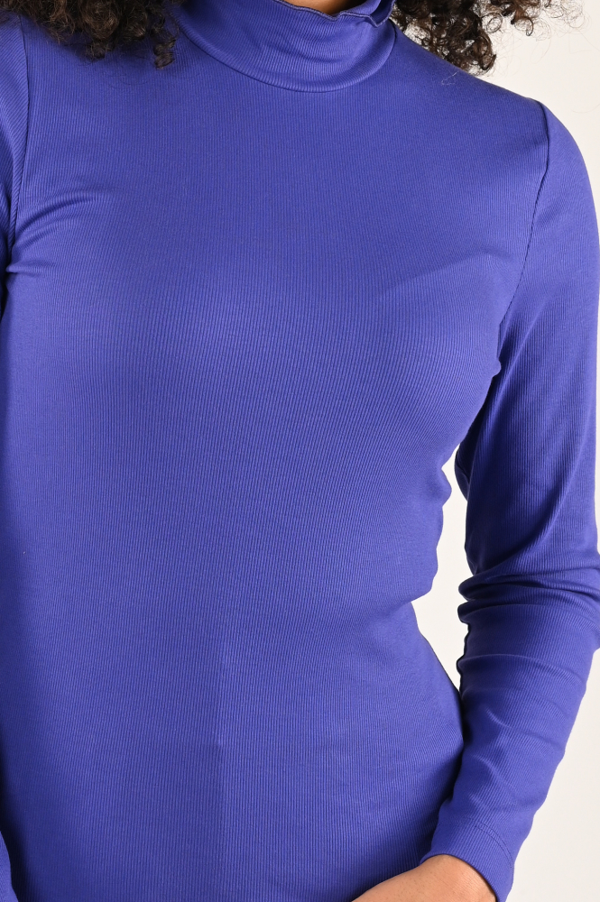 Zaida 316302 Shirt turtle neck Paars
