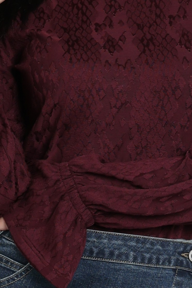 Geisha 62670-20 Shirt turtle neck Rood