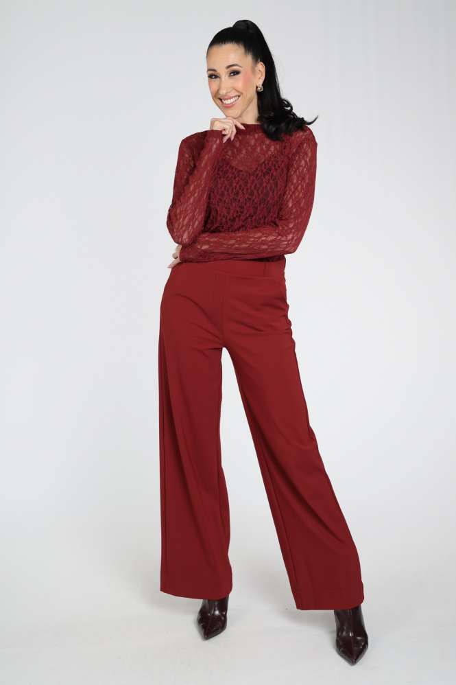 Studio Anneloes 14331 Shirt turtle neck Rood