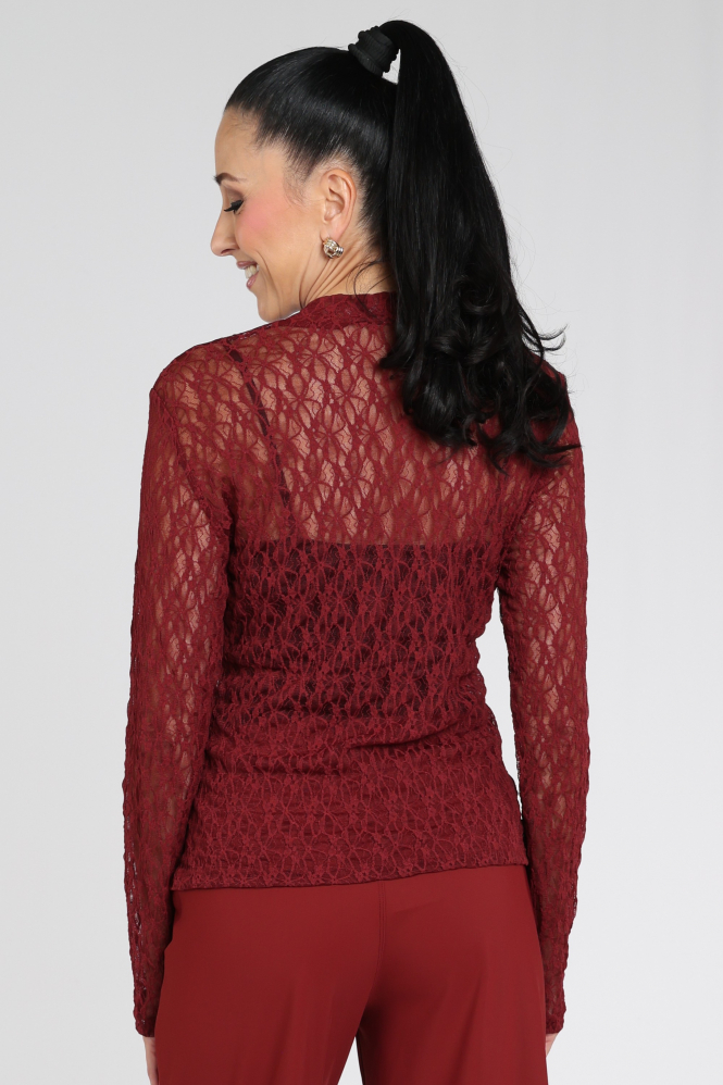 Studio Anneloes 14331 Shirt turtle neck Rood