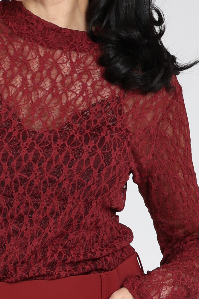Studio Anneloes 14331 Shirt turtle neck Rood