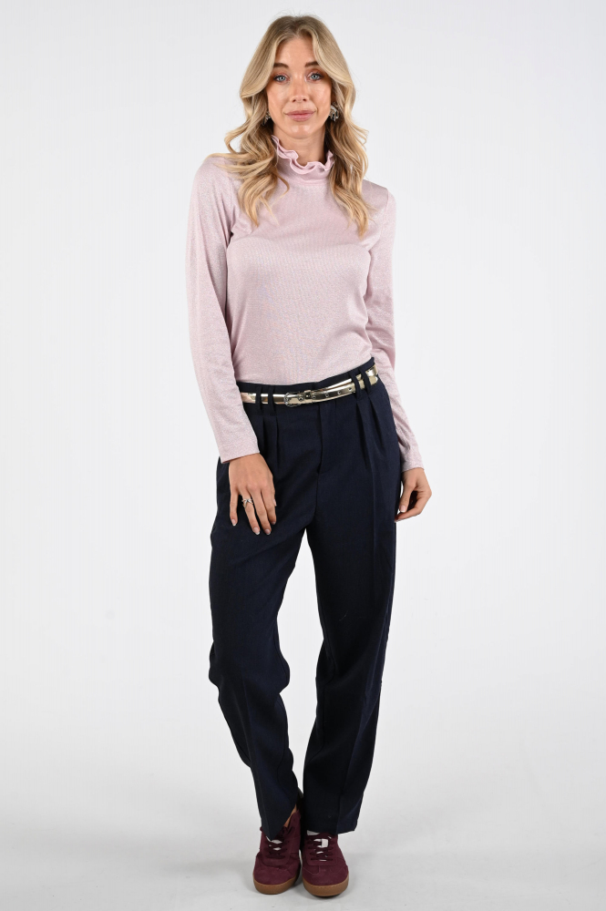 Efixelle 336382 Shirt turtle neck Roze