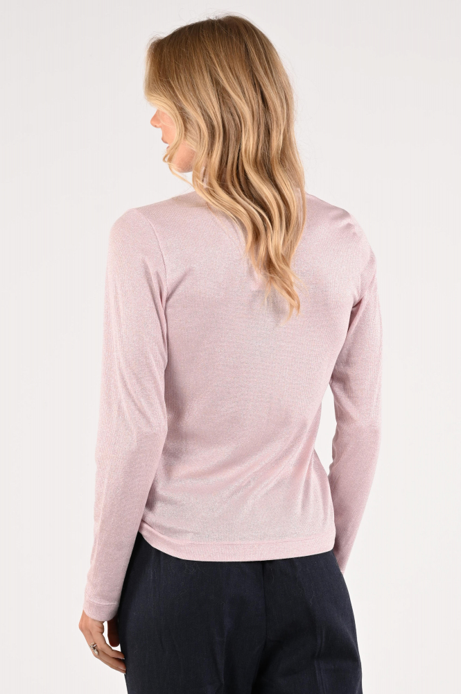 Efixelle 336382 Shirt turtle neck Roze