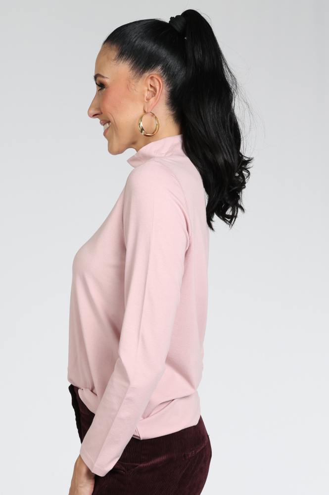 FABER 96704 Shirt turtle neck Roze