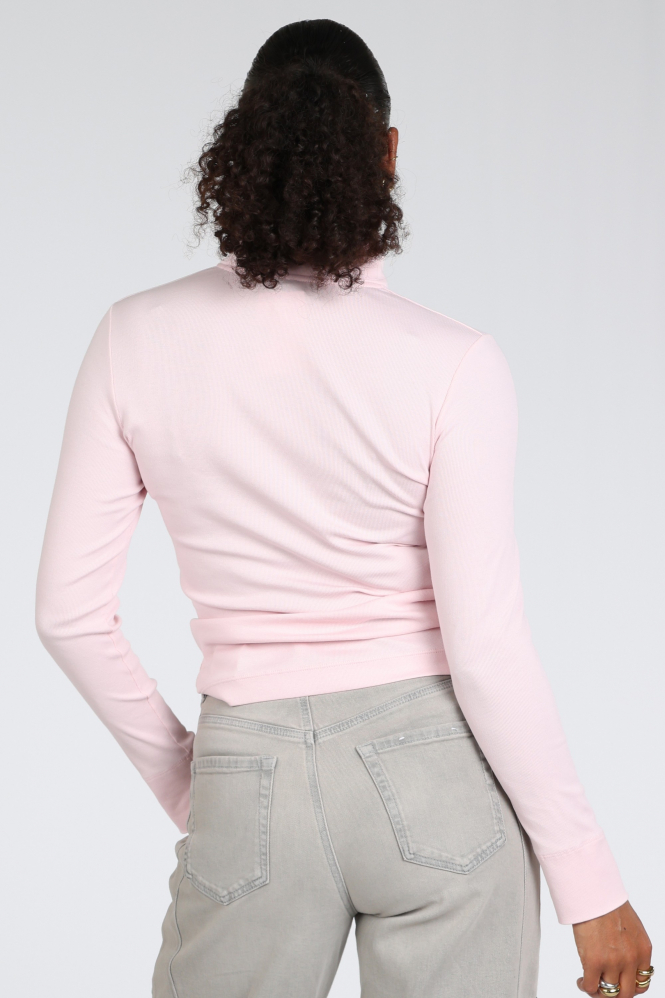 Marc Cain BS 48.42 J55 Shirt turtle neck Roze